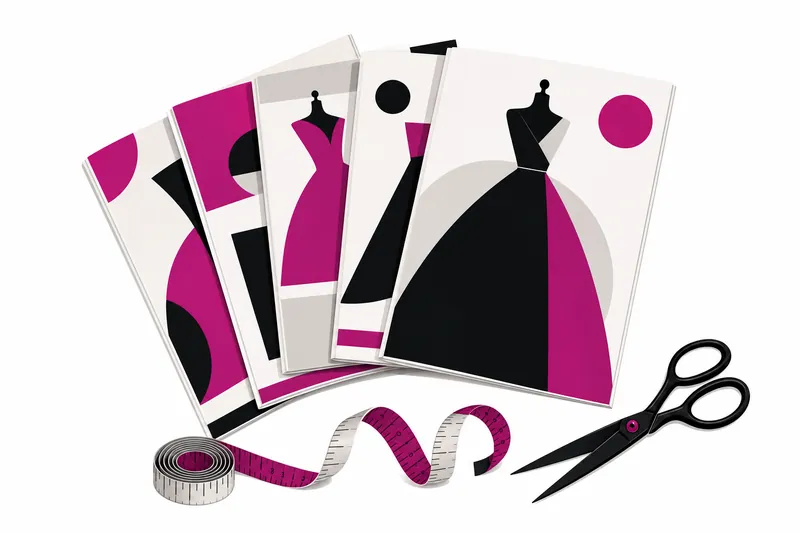 Illustration for fashion magazines